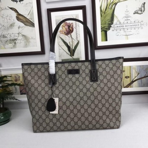 Gucci GG Imprime draagtas 211137 bruin