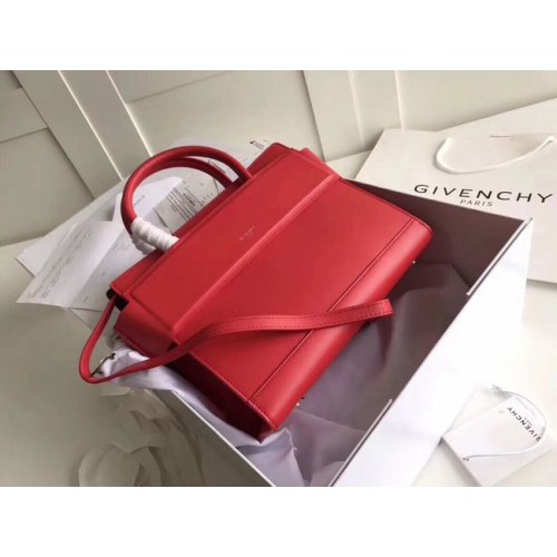 GIVENCHY Horizon leren schoudertas 95828 rood