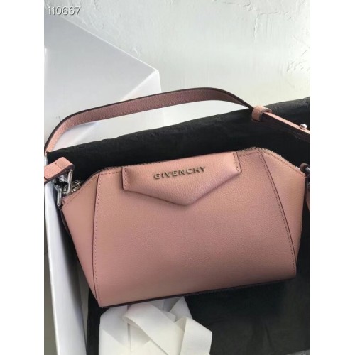 GIVENCHY Originele Leren Schoudertas 1870 roze