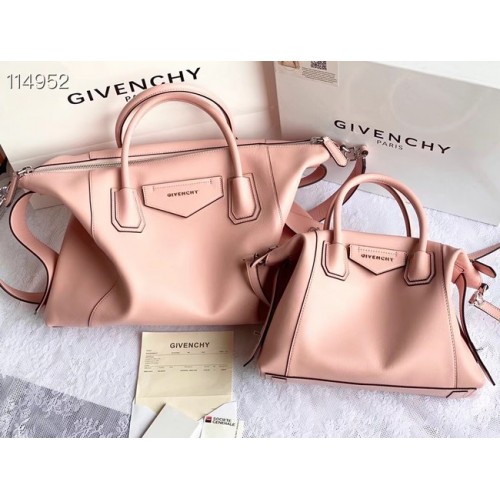 GIVENCHY Originele leren schoudertas 63188 roze