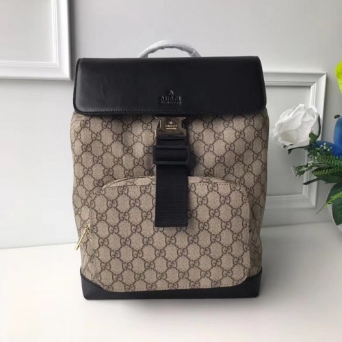 GUCCI GG canvas rugzak 406398 zwart