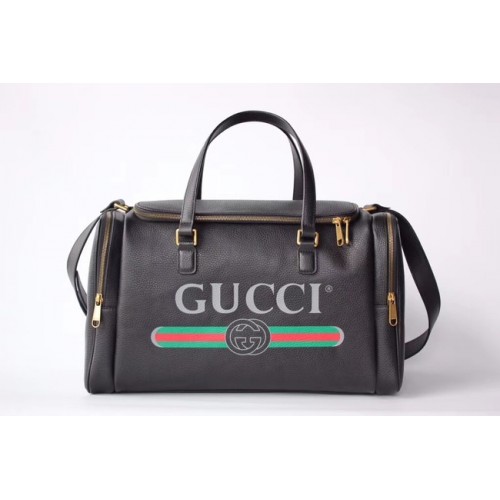 GUCCI GG Soho Leather Supreme Reistas 547837 zwart