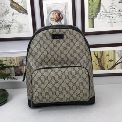 GUCCI GG Supreme-rugzak 406370 zwart