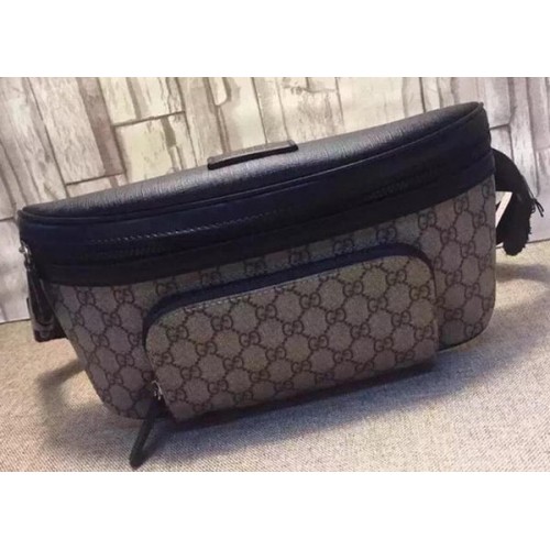 GUCCI GG Supreme heuptas 406372 zwart