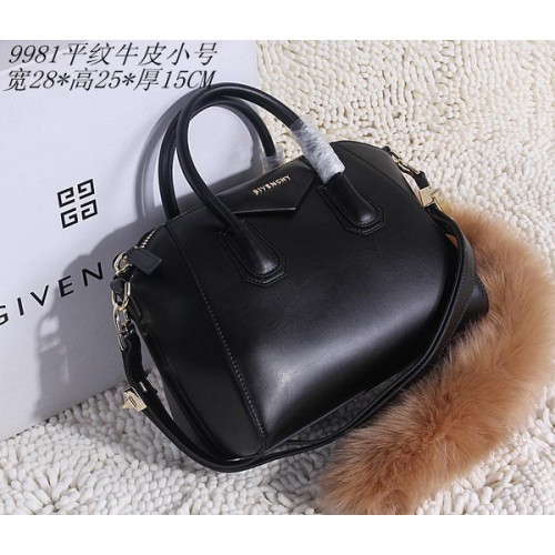 Givenchy Antigona Tas Glad Leer G9981S Zwart