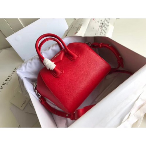 Givenchy Antigona tas van generfd kalfsleer BB0511 rood