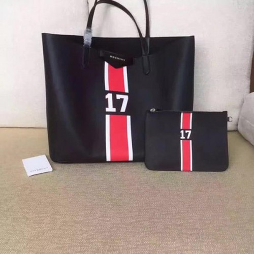 Givenchy grote shopper met print G6598B zwart