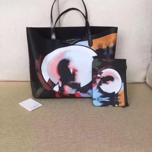 Givenchy grote shopper met print G6598C zwart