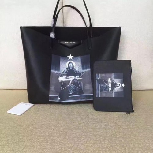 Givenchy grote shopper met print G6598F zwart