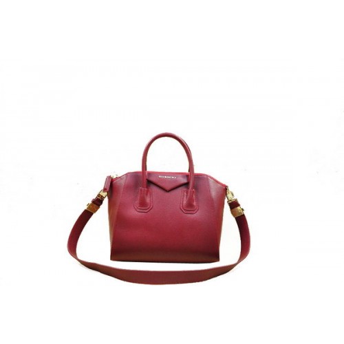 Givenchy Kleine Antigona Tas Origineel Leer 9981S Burgundy