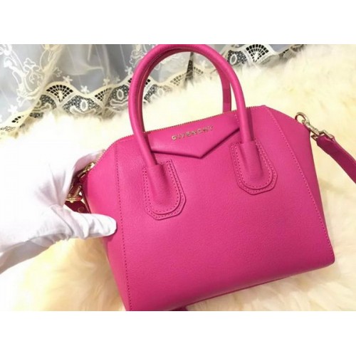 Givenchy mini Antigona Tas Geitenleer G1900 Roze