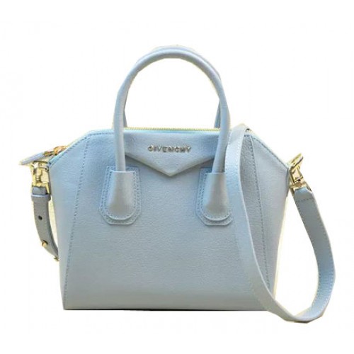 Givenchy mini Antigona tas origineel leer G9981S lichtblauw
