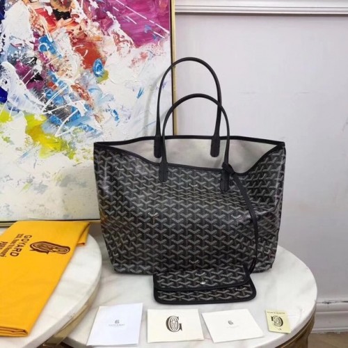 Goyard kalfsleren draagtas 20207 zwart