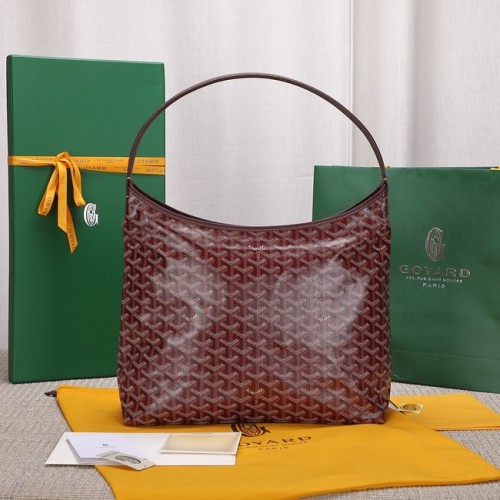 Goyard Kalfsleren hobo tas G9983 Wijn