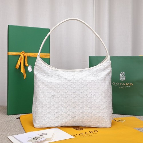 Goyard kalfsleren hobo tas G9983 wit