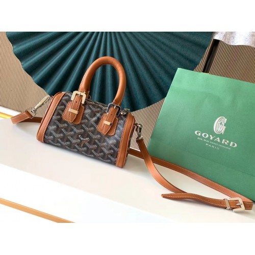 Goyard Kalfsleren schoudertas 9986 bruin