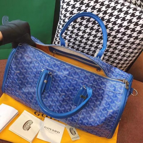 Goyard Canvas Reistas 6958 blauw