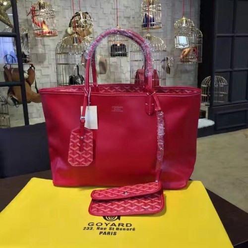 Goyard Y Doodling kalfsleren draagtas 7901 roze