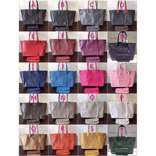 Goyard Y Doodling kalfsleren draagtas 7902