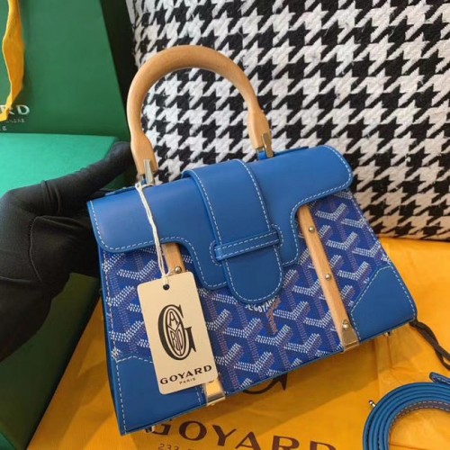 Goyard mini saigon draagtas 55632 blauw