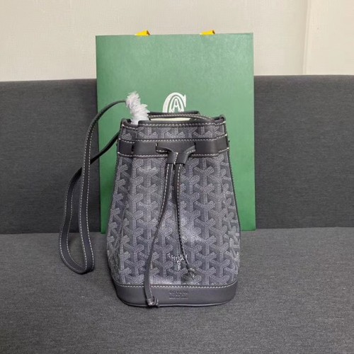 Goyard petit flot tas met trekkoord G6959 grijs