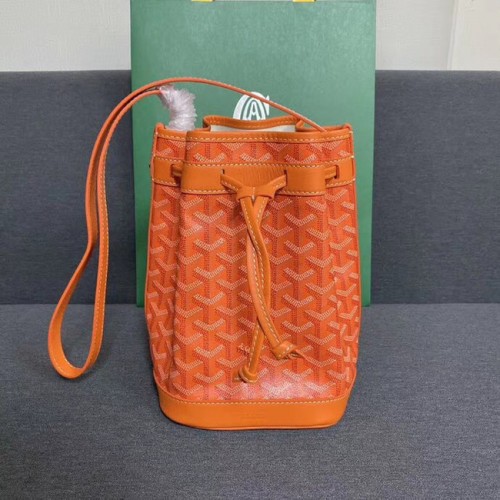 Goyard petit flot trekkoord tas G6959 oranje