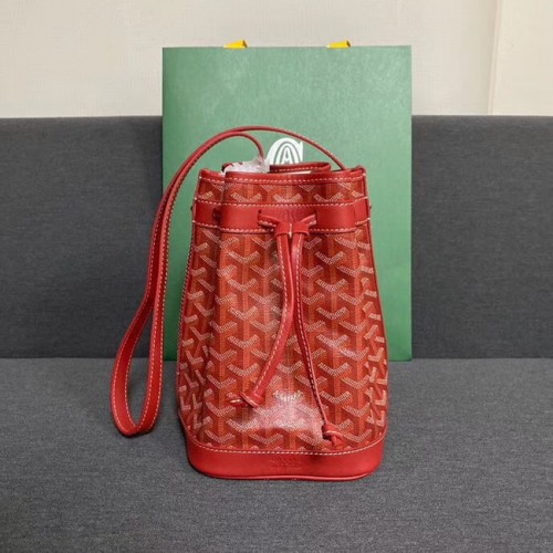 Goyard petit flot tas met trekkoord G6959 rood