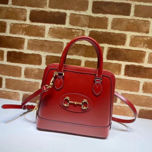 Gucci 1955 Horsebit kleine handtas 621220 rood