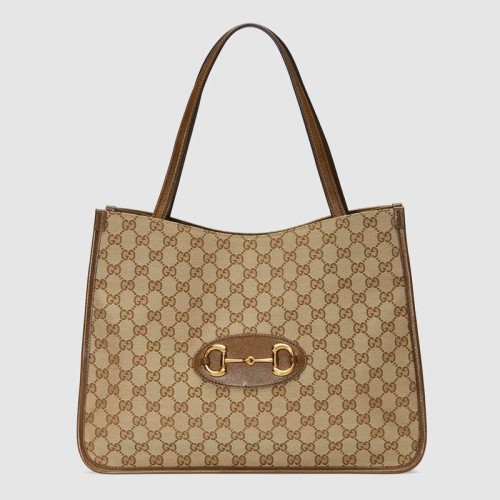 Gucci 1955 Horsebit draagtas 623694 Bruin