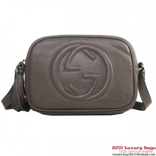 Gucci 308364 A7M0G 5311 Soho lila leren discotas