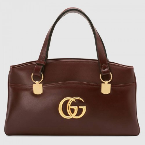 Gucci Arli grote tas met handvat aan de bovenkant 550130 Bourgondië