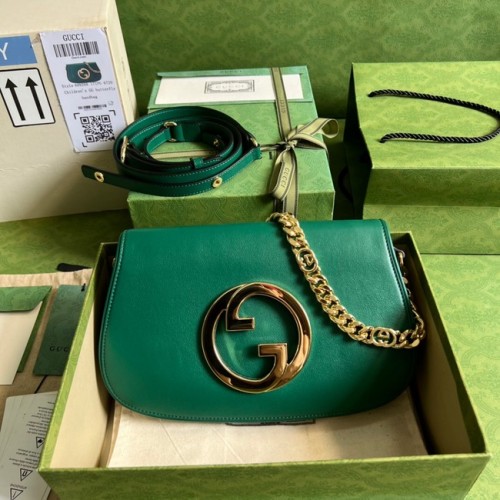 Gucci Blondie schoudertas 699268 groen