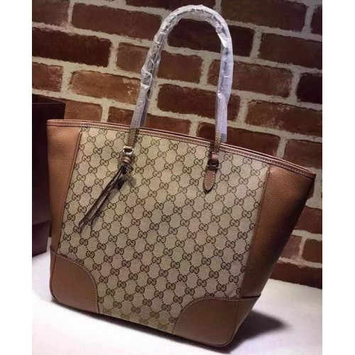 Gucci Bree originele GG canvas draagtas 323671 abrikoos
