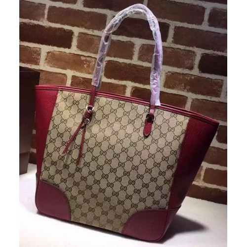 Gucci Bree originele GG canvas draagtas 323671 bordeaux