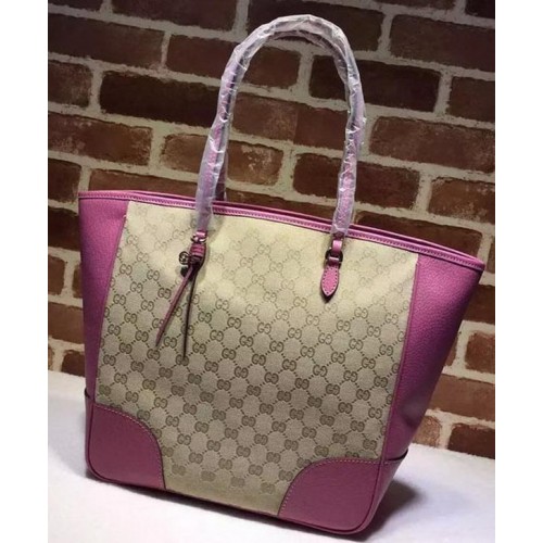 Gucci Bree originele GG canvas draagtas 323671 roze