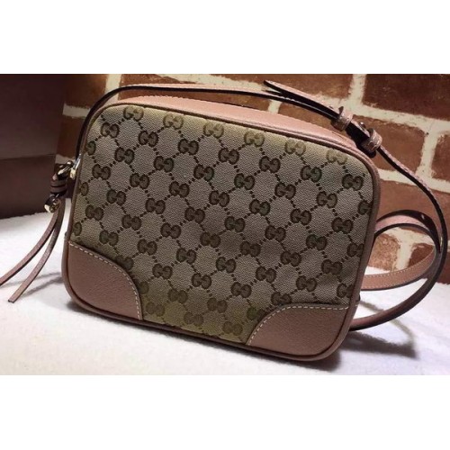 Gucci Bree Original GG canvas mini-koerierstas 387360 Camel