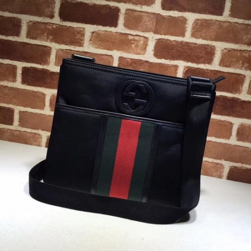 Gucci canvas koerierstas 181067 zwart
