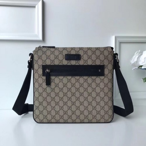 Gucci Courrier soft GG Supreme koerier 406408 zwart