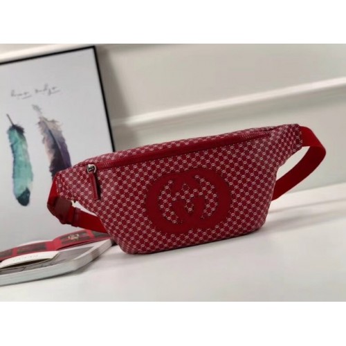 Gucci-Dapper Dan originele heuptas 536416 rood