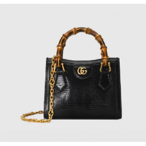 Gucci Diana hagedis minitas 675800 zwart