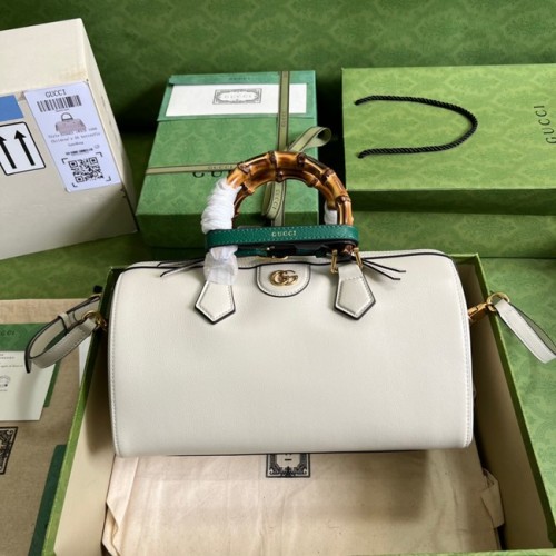 Gucci Diana medium draagtas 655663 wit
