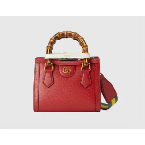 Gucci Diana mini-draagtas 702732 rood