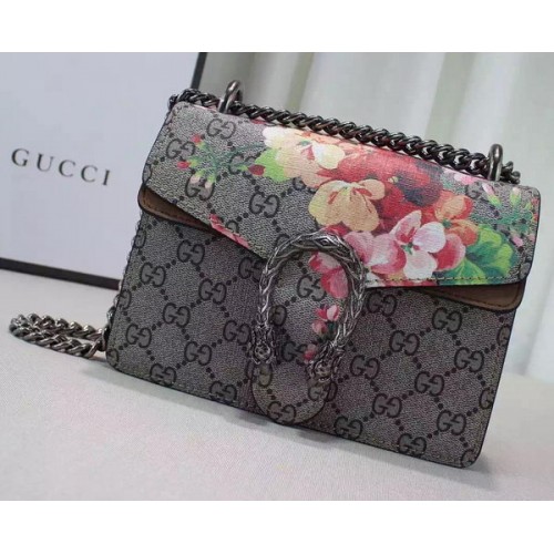 Gucci Dionysus Blooms mini schoudertas 421970 bruin