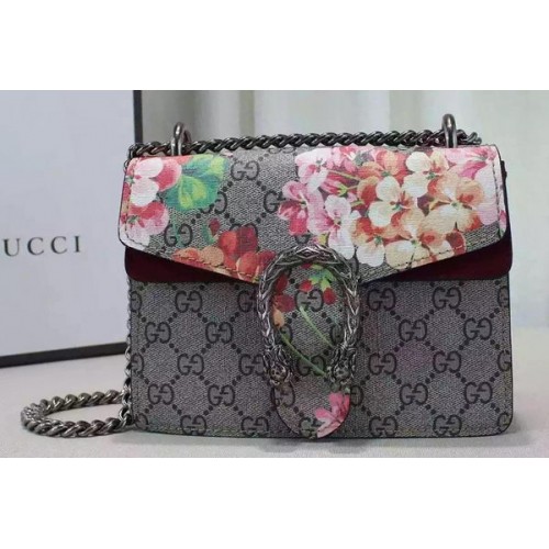 Gucci Dionysus Blooms mini schoudertas 421970 roos