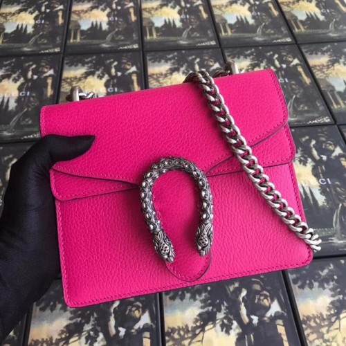 Gucci Dionysus GG Supreme minitas 421970 roze