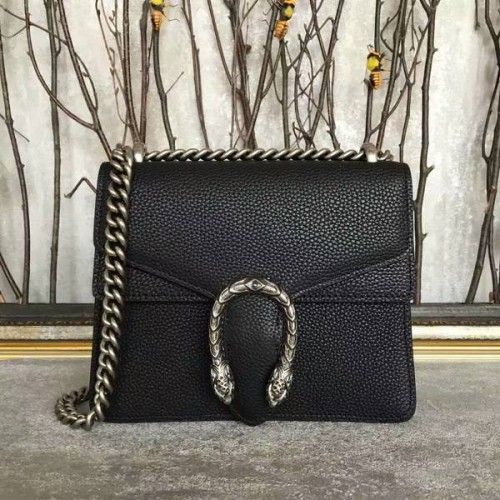 Gucci Dionysus Lichee patroon mini-schoudertas 421970 zwart