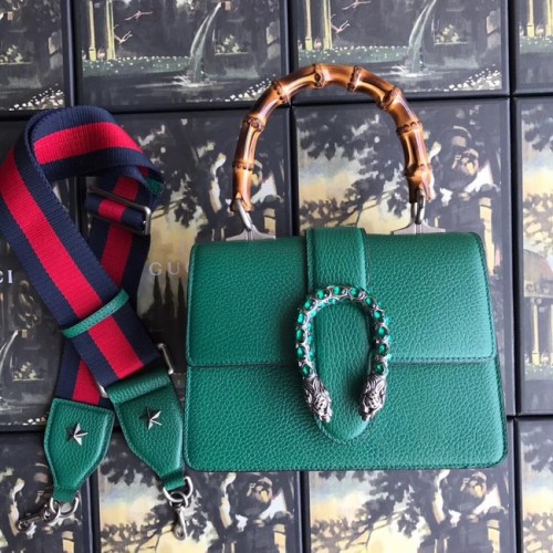Gucci Dionysus kleine schoudertas 523367 groen