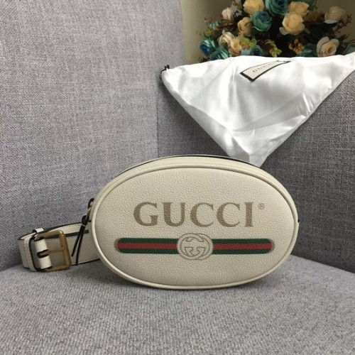 Gucci GG kalfsleren heuptas 476434 wit