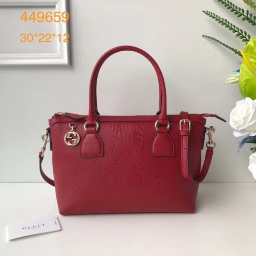 Gucci GG klassieke draagtas 449659 rood