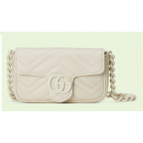 Gucci GG Marmont heuptas 699757 wit